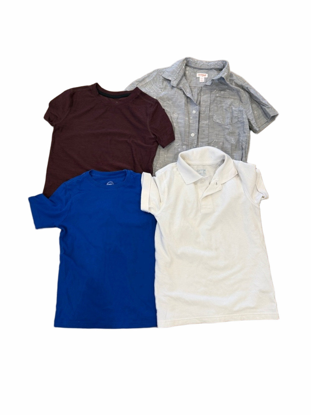 Bundle of Four Boys Shirts Size 6-8